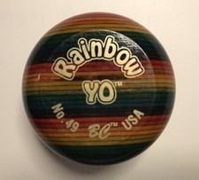 Jojo Rainbow YO No.49 BC Brad Countryman 1997 Holz Spielzeug Sammler 
