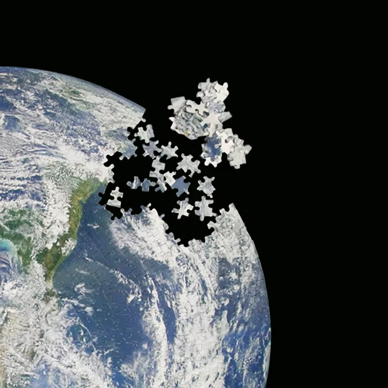 The Planet Jupiter 1000 piece Jigsaw Puzzle 26" Round NEW - Image 3 of 4