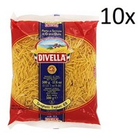 10X Pasta Divella 100% Italienisch N°69 Spaghetti Tagliati 500G
