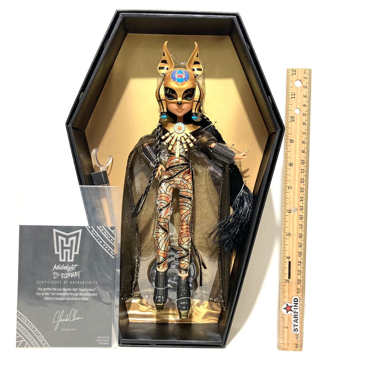 MATTEL MONSTER HIGH HAUNT COUTURE MIDNIGHT RUNWAY CLEO DE