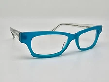 Jono Hennessy 8252 C947 Bright Blue Clear Limited Edition Eyeglasses Frame 50mm
