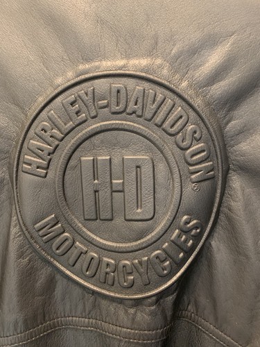 Harley-Davidson Herren XL schwarz Lederjacke 97007-03vm - Bild 8 von 8