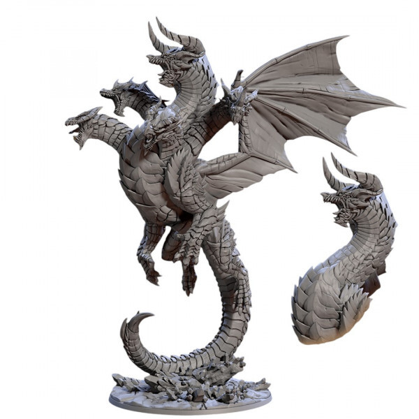 Azgrathok Chaos Dragonlord figurine en résine Artisan Guild pour jeux de rôle