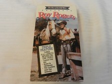 Roy Rogers King of The Cowboys VHS Triple Feature 1991 front row video