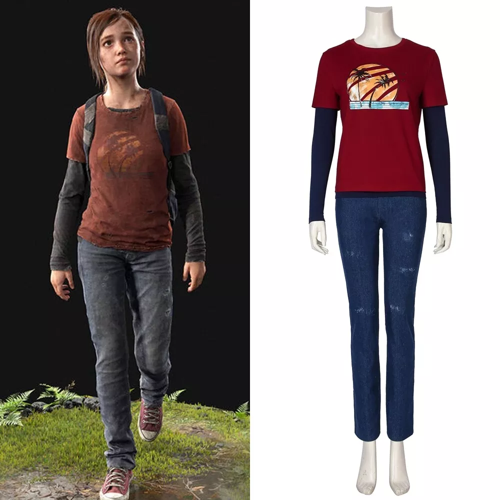 The Last of Us Ellie Costume Cosplay Suit Handmade