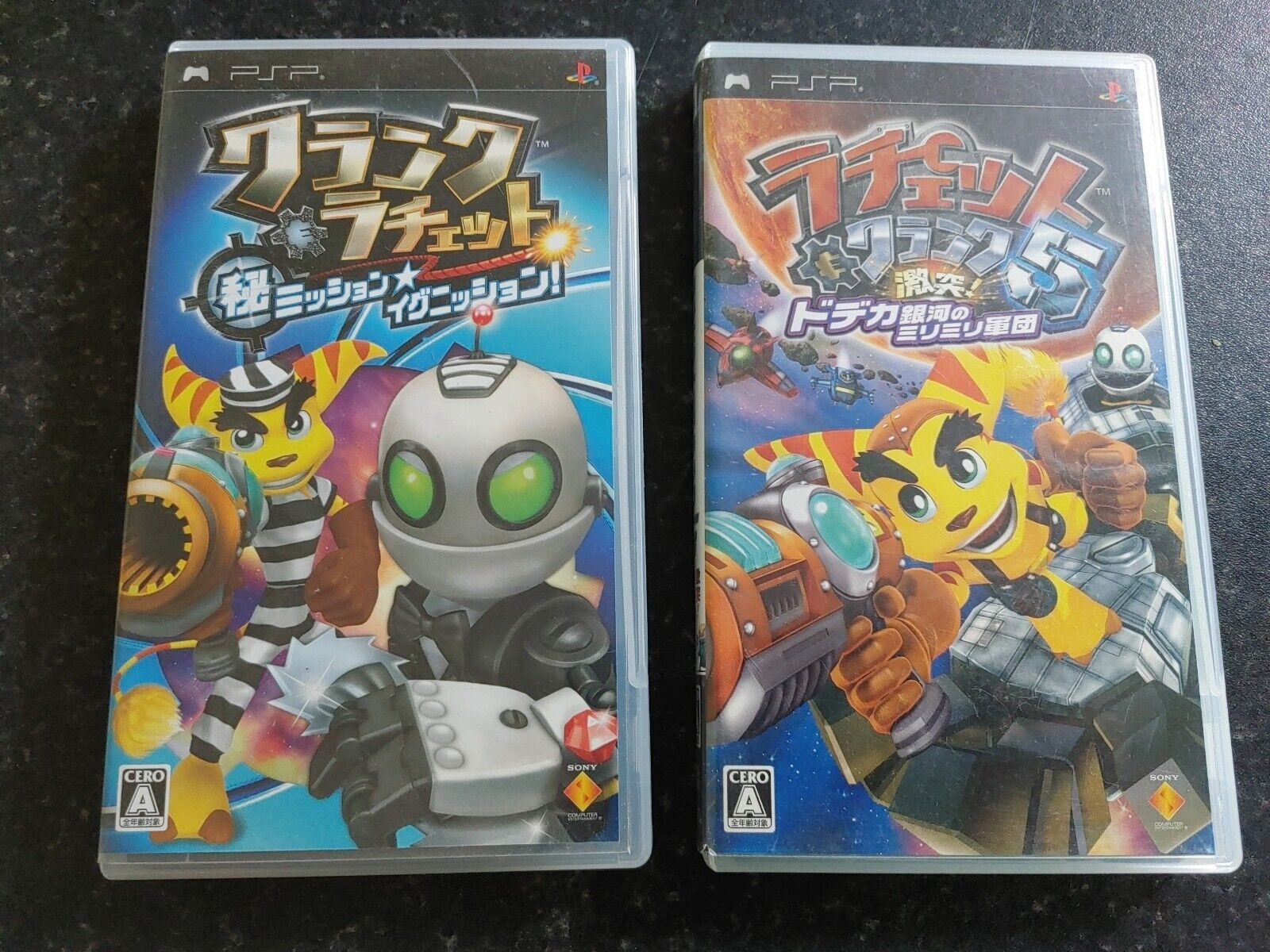 Ratchet & Clank Maru Hi Mission Ignition - Sony PSP Playstation