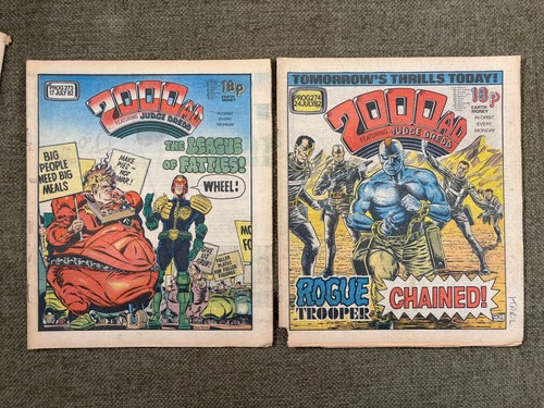 🦠 2000 AD Comic Lot Progs 271–299 (1982–83) • Judge Dredd Rogue Trooper Zarjaz! - Picture 3 of 21