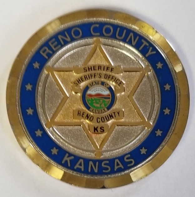 Reno County Kansas Sheriff's Office KS 1.5" Coin eBay