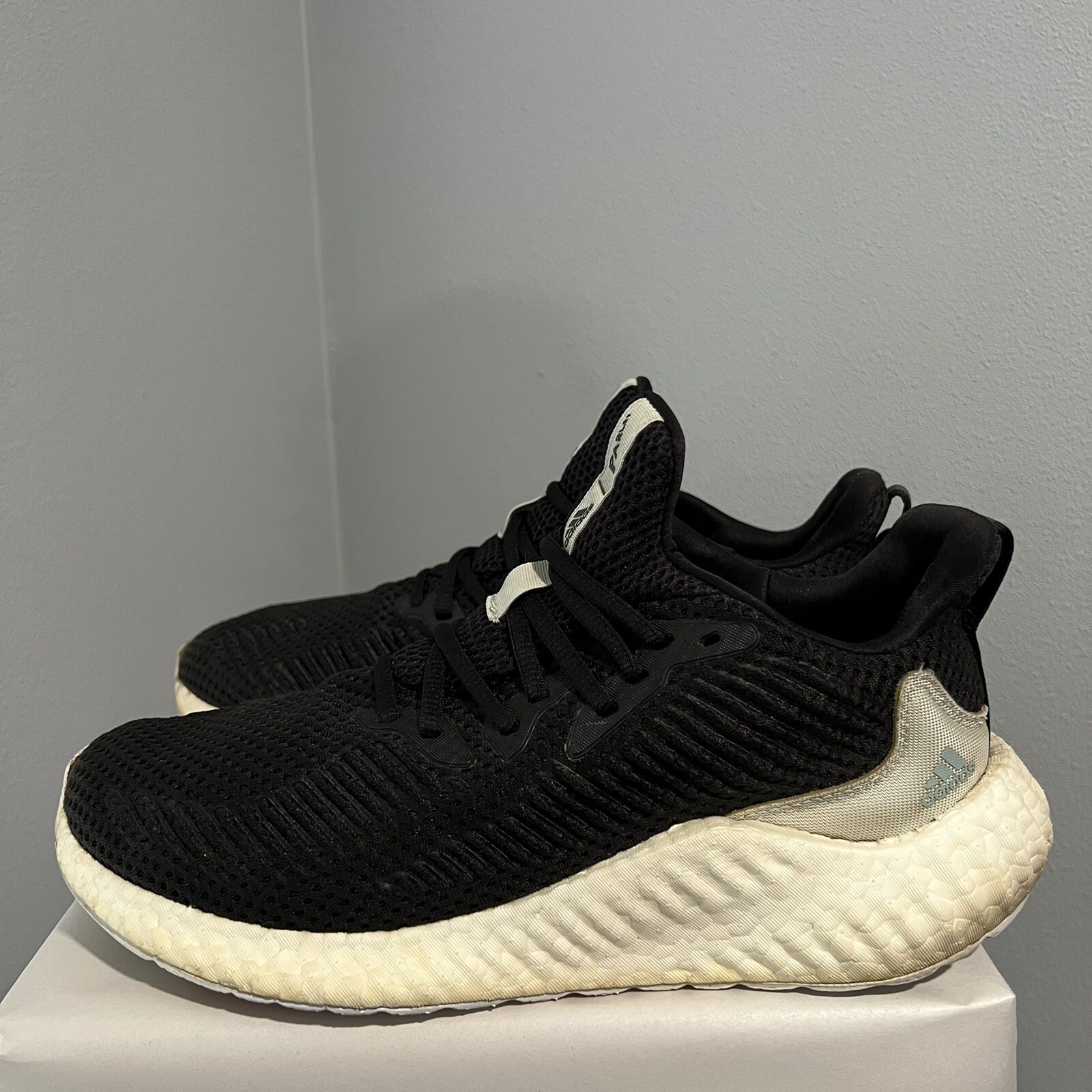 Adidas Alphaboost Parley Men\u0026#039;s Black Running Shoes EF1162 Size 9.5 |  eBay
