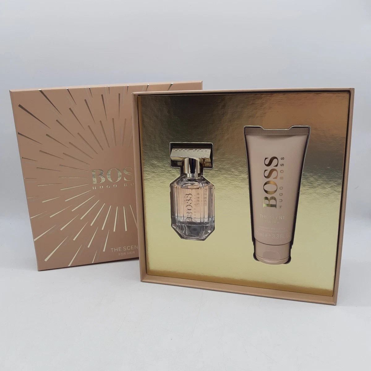 Boss the scent for her body lotion deals