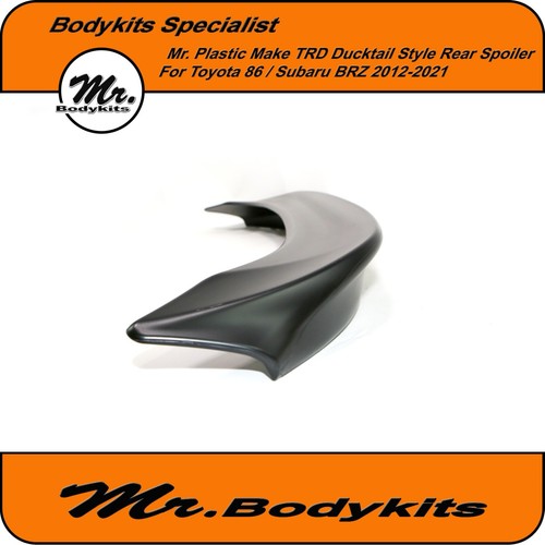 Mr. Solid Quality Made TRD Ducktail Spoiler Wing For Toyota 86/ Subaru BRZ 12-21 - Picture 3 of 11