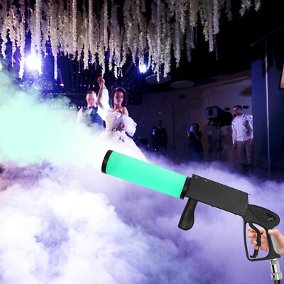 LED 3 Colors CO2 Jet Confetti Machine CO2 Gun Kit Party Club DJ CO2 Spray Cannon