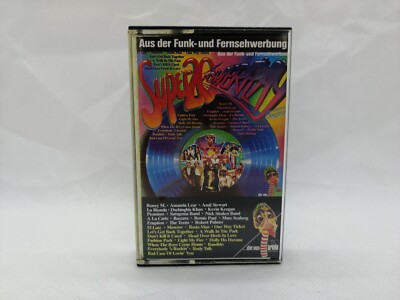 SUPER 20 POWERPLAY ARIOLA   AMANDA LEAR ROBERT PALMER MC KASSETTE TAPE