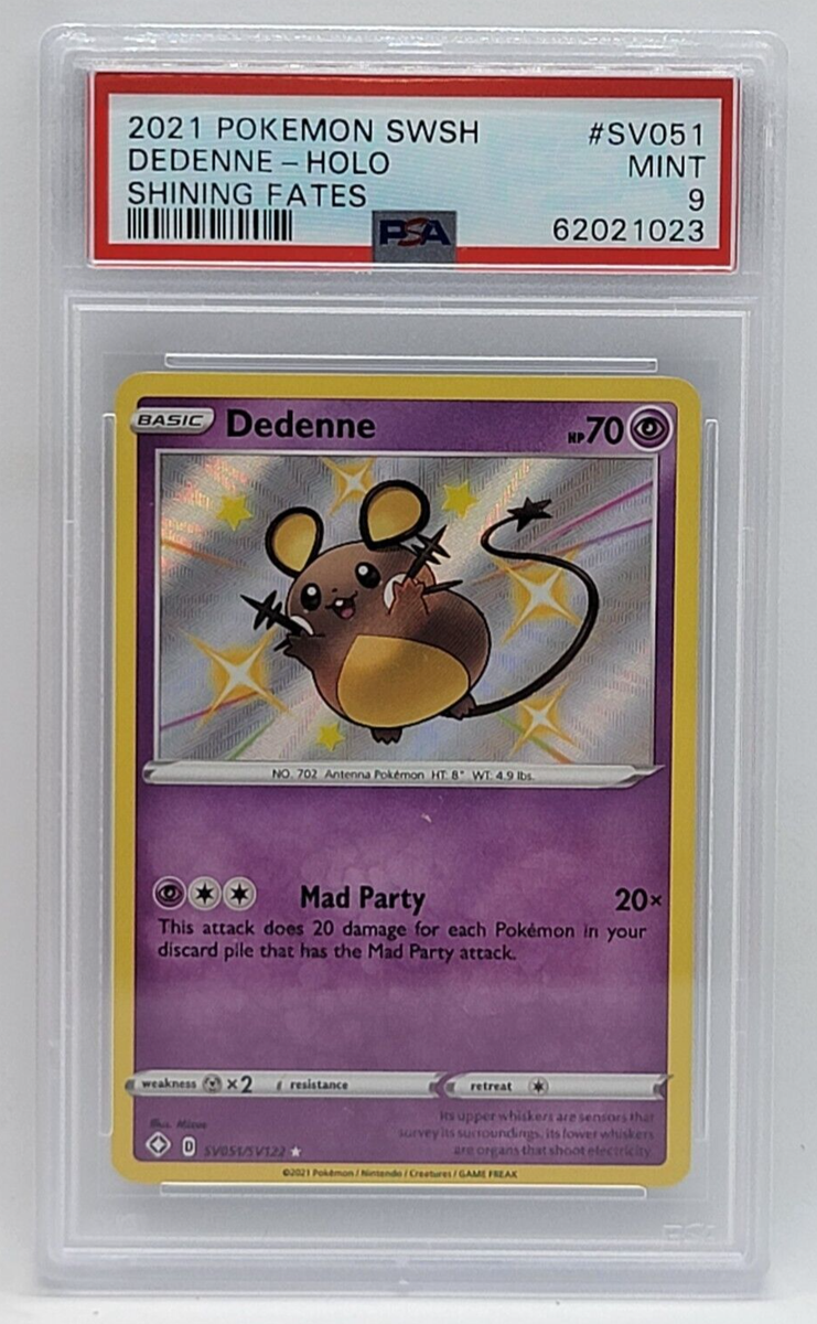 Dedenne SV051/SV122 Shining Fates: Shiny Vault Holo for sale