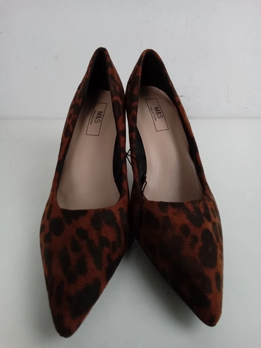 M&s store leopard shoes