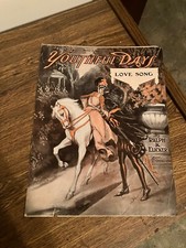 Vintage Sheet Music - Youthful Days Love Song