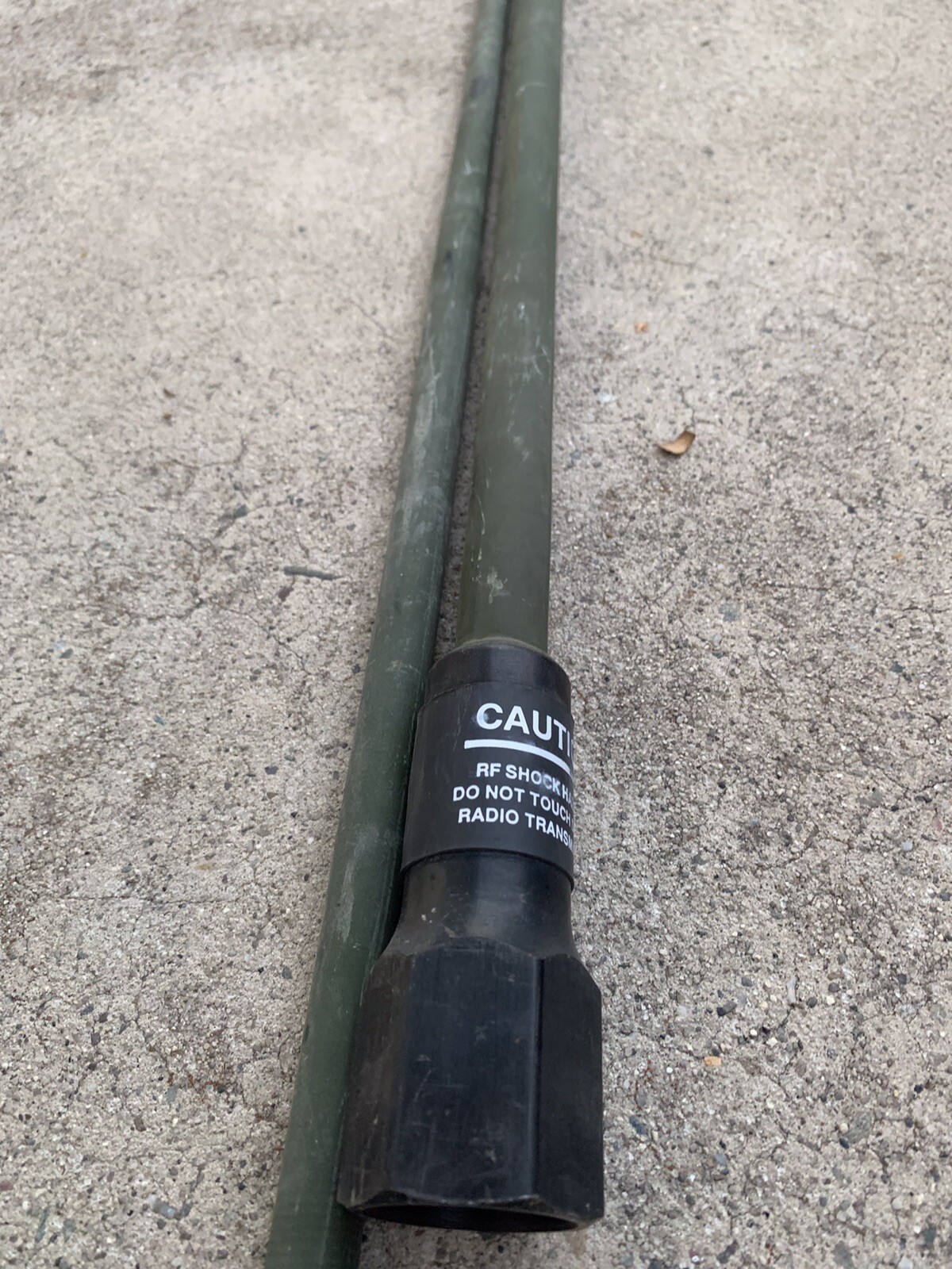 MILITARY Rubber Tip ANTENNA WHIPS 2 SECTION M998 HMMWV eBay