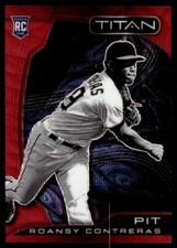 2022 Panini Chronicles Titan Ruby Wave Roansy Contreras 058/199 Pittsburgh