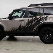 Decal Sticker for Land Cruiser. Universal Fit. Off-Road Overland Forest Decal.
