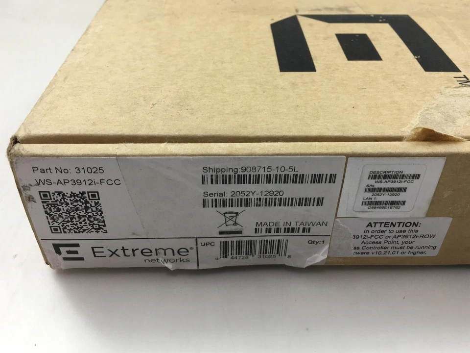 Extreme Networks 31025 CLD Wall-Plate Dual Band Access Point -802.11ac/abgn - Image 3 of 3