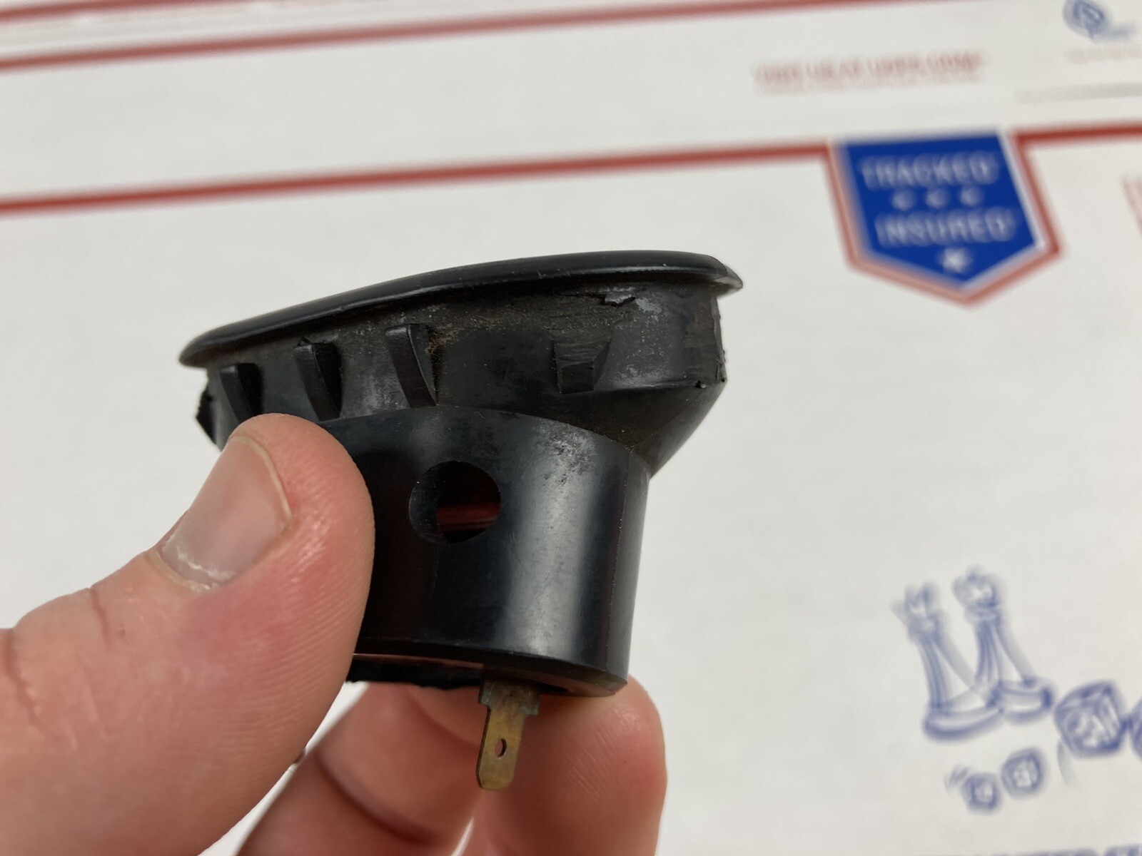 1986 Rolls Royce Silver Spur RH Rear Door Open Warning Lamp Light UD23177 oem