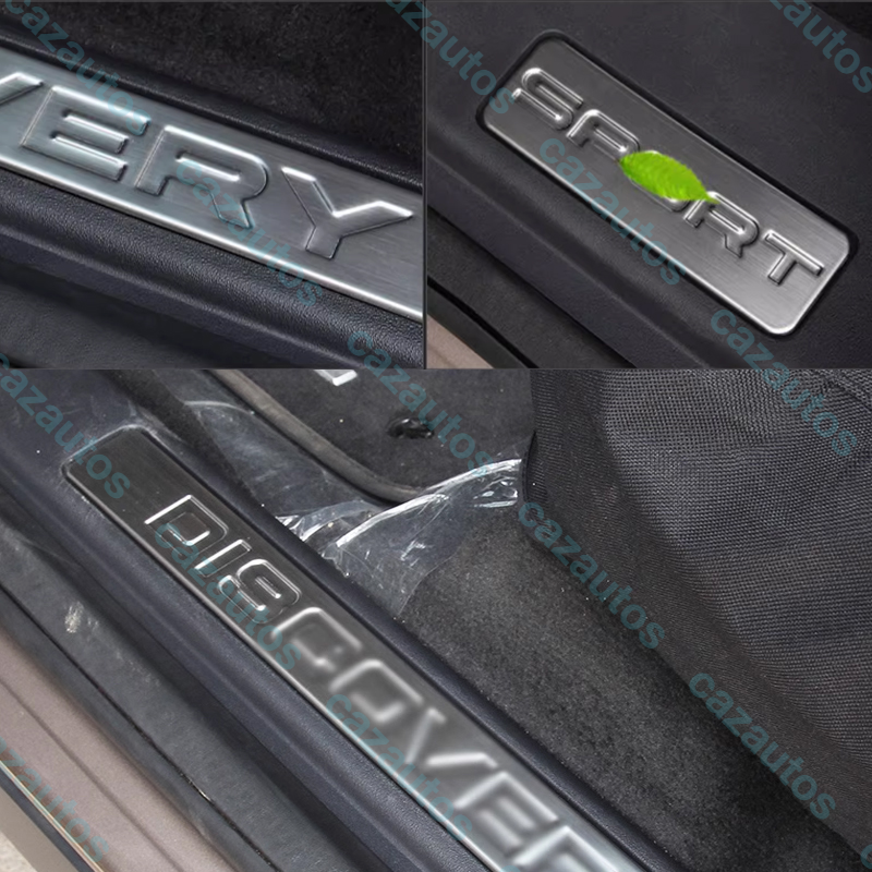 SILVER DOOR SILL PLATE SET FOR DISCOVERY SPORT L550 2015-2019