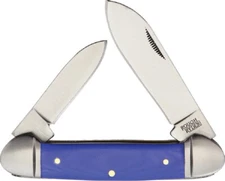 Blue Mule G10 Handle Canoe Work Pocket Knife - Free Shipping - by Rough Ryder 