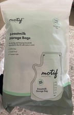 Motif BreastMilk storage 6oz Bags 100 count