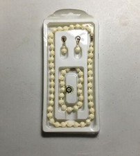 Jewelry Set, Carved Acrylic Rose Beads, perfect for little girls