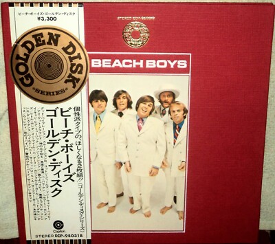The Beach Boysレコード　額装品　limited gold disc BEACH BOYS 