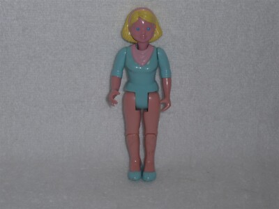 Fisher Price Loving Family Dream Dollhouse Blonde Mom Girl in Blue Pink  Scarf