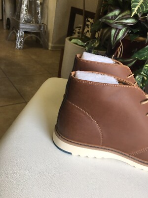 New ALDO Laird Size 10 Brown Leather Soft Toe Men display picture 3
