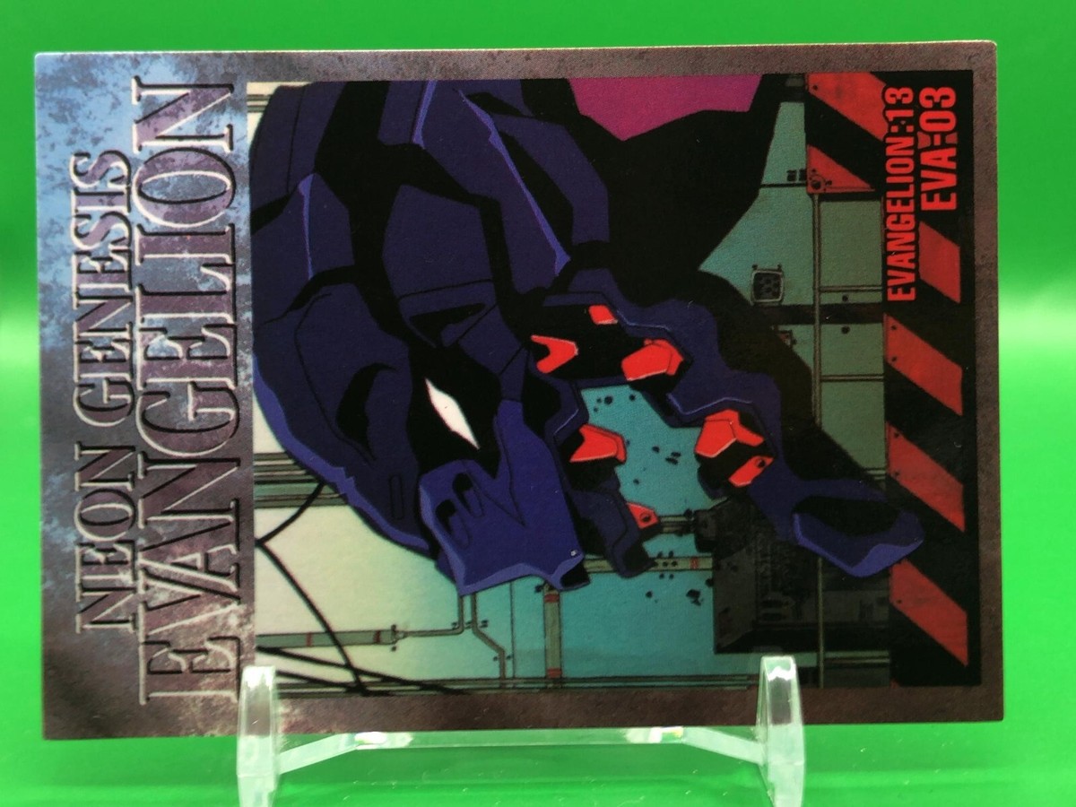 Eva-03 Neon Genesis Evangelion EV13 Card Bandai 1997 Japanese | eBay