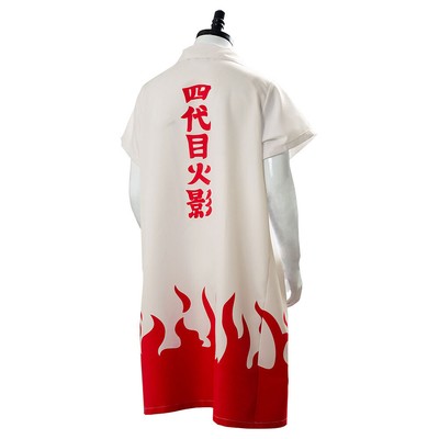Cloak Cape Fourth Hokage Yondaime Hokage Minato Namikaze Cosplay | eBay