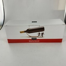 Artori Diseño Porta Vinos Vino para tu Vida Novedad Botellero NUEVO Negro Regalo