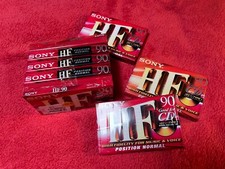 lot 8 cassettes  audio Sony 90 mn neuves emballées