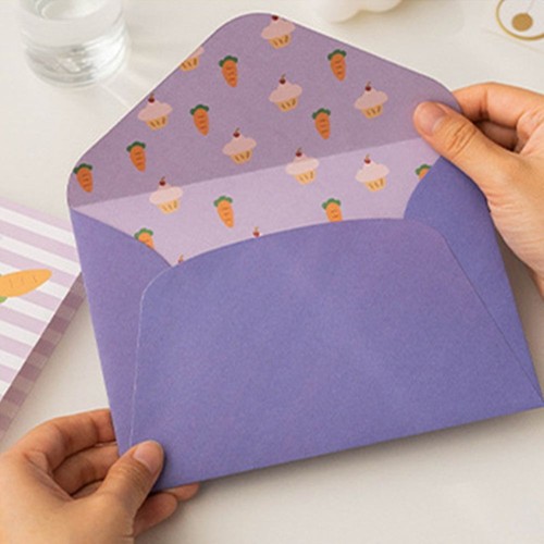 Supplies Letter Paper Greeting Card Envelope Paper Handwritten Love Letter - Picture 10 of 13