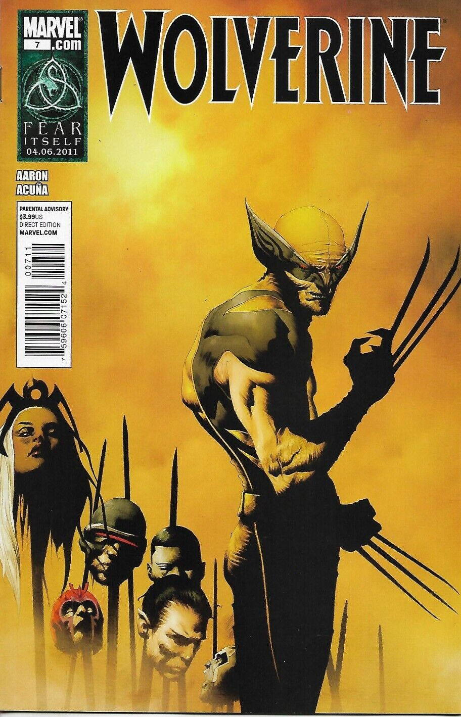 WOLVERINE (2010) #7 - Back Issue