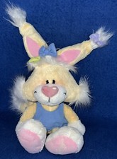 Kuscheltier Diddl Depesche Hase Mimihopps blaues Kleid 38cm (L)