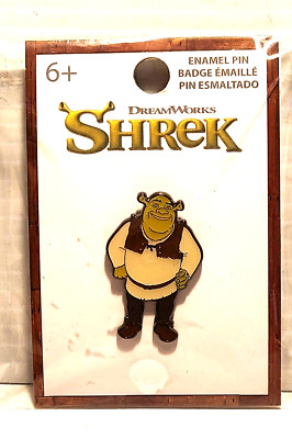 RARE LOUNGEFLY SHREK FIGURE METAL ENAMEL PIN by DREAMWORKS 2023 NEW