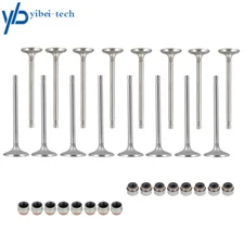 16PCS Intake Exhaust Valves Set For Audi A4 A5 VW Golf GTI Tiguan Passat 2.0T