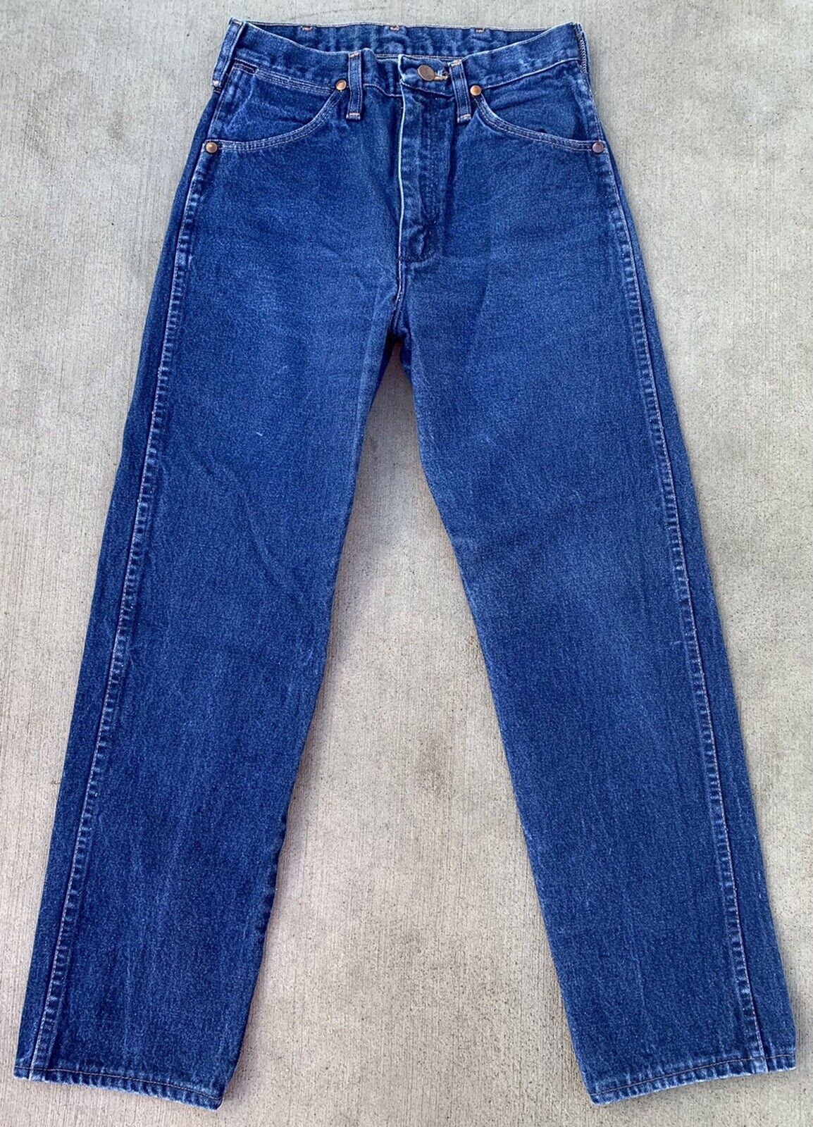 Vintage High Waist Wrangler Jeans Made In USA Scovill Zipper 7 27 