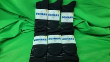 Bombas Honeycomb Crew Calf Socks Size Large Lot Of 6 Pairs Brand New Unisex B