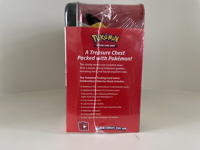 Pokemon Celebrations 25th Anniversary Collector's Chest Lunch Box