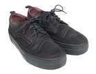 Ann Demeulemeester Brown Suede Leather Casual Lace Wingtip Shoe Women 37 US 6.5 — photo 2