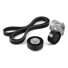 Drive Belt Idler Pulley Tensioner Kit For BMW E60 525i 525xi 530i 530xi 528i N52