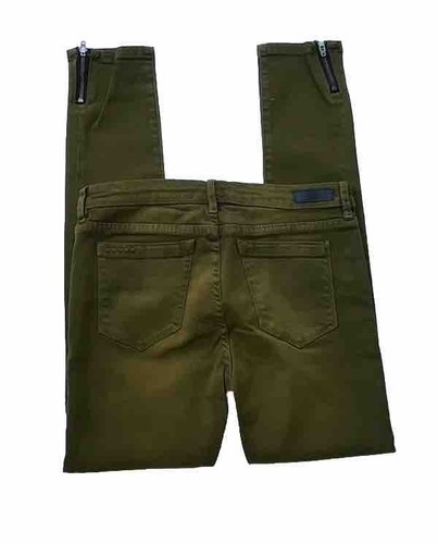 BLANKNYC Girls Green The Spray On with Zip Super Skinny Jegging Jeans Size 14 - Picture 3 of 16