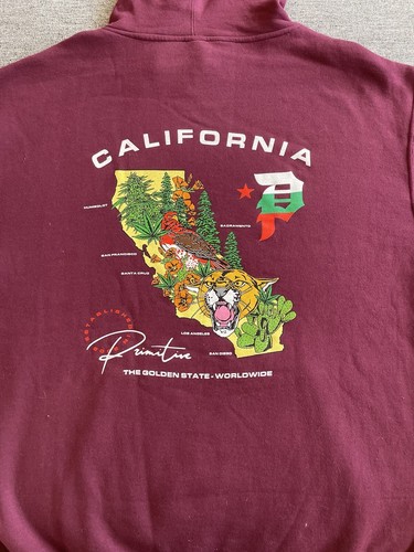NWOT Primitive Hoodie Men California 