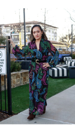 puff long sleeve dress zara ZARA WOMAN PUFF SLEEVES JOHNNY COLLAR LONG PRINTED DRESS 9150/307 NEW