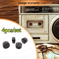 4PCS Pinch Roller Deck for Sharp QT-38 RT-20 RT-3838 RT-4040 RT-5050 Cassette